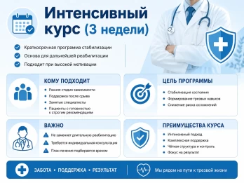 Реабилитация за 21 день в Лосино-Петровском